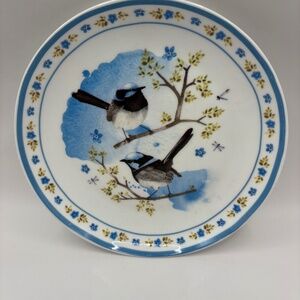 2013 Daniella Germain Plume & Perch Bird Trinket Dish Fine Bone China Ashdene